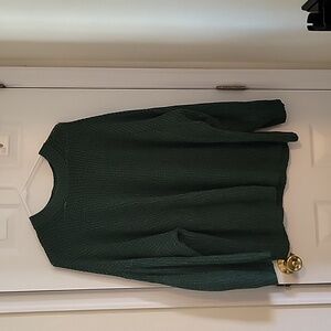 Oversized Green Sweater